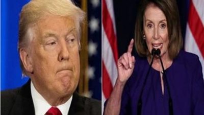 عاجل.. ترامب يُهين رئيسة مجلس النواب ويصفها بالـ«المجنونة»