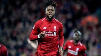 تسديدة صاروخية من أوريجي تعلن الهدف الثاني لليفربول