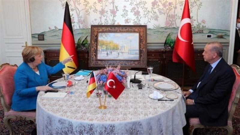 أردوغان وميركل