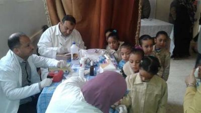 انطلاق مبادرة رئيس الجمهورية للكشف عن أمراض الأنيميا والسمنة والتقزم لطلاب المدارس