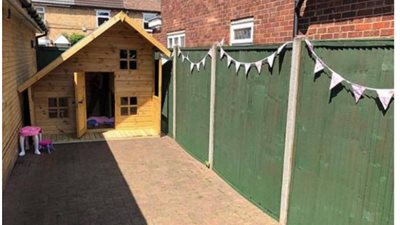 بـ 100 جنيه.. أم تحول منزل طفلتيها لحديقة خيالية