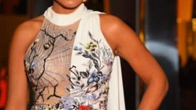 ناهد السباعى تستعرض رشاقتها بإطلالة مختلفة