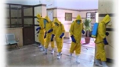 بالفيديو .. تعقيم المنشآت الشرطية التى يتردد عليها المواطنين