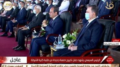 عاجل .. خريجات كلية الشرطة يشاركن فى عروض حفل التخرج