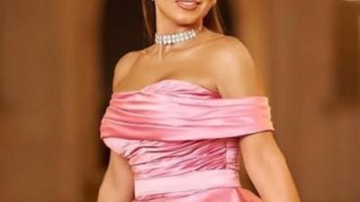 روجينا تجذب الأنظار بإطلالة ساحرة فى أحدث ظهور