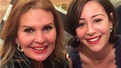 بالصورة.. يسرا تحتفل بعيد ميلاد منة شلبى وهذه رسالتها لها