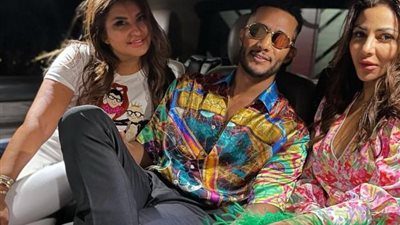 محمد رمضان برفقة الفنانة العراقية شذى حسون عبر ”انستجرام”