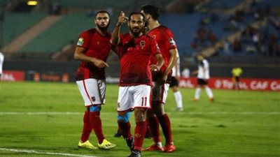 وليد سليمان يتقدم للأهلي بالهدف الأول في الجونة