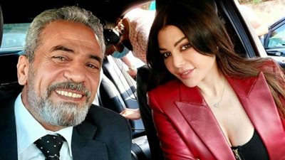 بالصورة.. صبري فواز يواصل تصوير ”أسود فاتح” أمام هيفاء وهبي