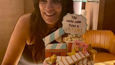 بعد الإحتفال بعيد ميلادها إنجي المقدم: ”حب الناس نعمة كبيرة”