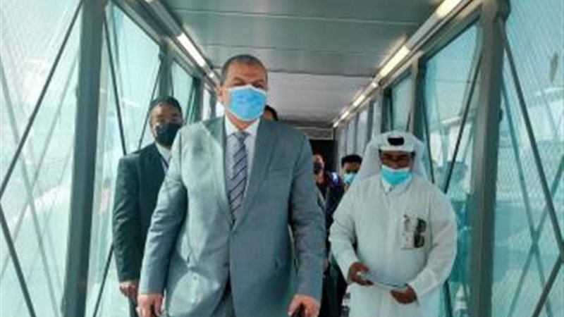 وصول وزير القوى العاملة