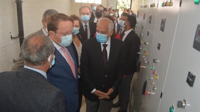 بسعة 6000م3.. محافظ الجيزة يفتتح أعمال إنشاء خزان المياه الأرضي بالبراجيل