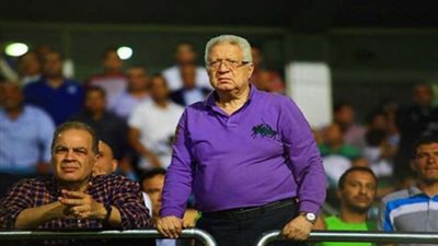 مرتضى منصور: عودة الدوري جاءت حتى يحصل الخطيب على بطولة