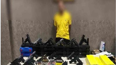 أمن الجيزة يكشف مصنع للأسلحة النارية داخل منزل بالشيخ زايد