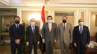وزير التعليم العالي يبحث دعم التعاون العلمي والتعليمي مع اليابان .. صور