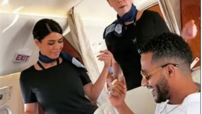 بعد الفيديو المثير للجدل.. محمد رمضان يكشف حقيقة تعرض مضيفات طائرته الخاصة لعقوبات