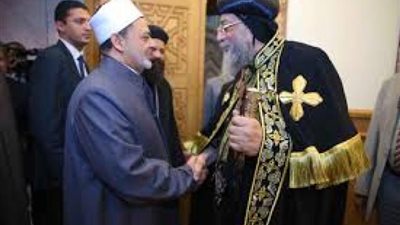 البابا تواضروس يهنئ شيخ الأزهر بعيد الأضحى المبارك