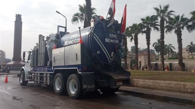 شاهد.. كيف تعاملت محافظة الجيزة مع هطول الأمطار بالشوارع؟