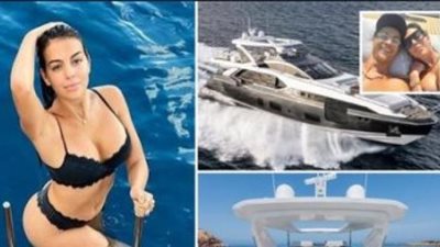 بالصور.. حكاية يخت الأسطورة رونالدو وصديقته جورجينا