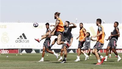 ريال مدريد يواصل تدريباته استعداداً لمانشستر سيتي