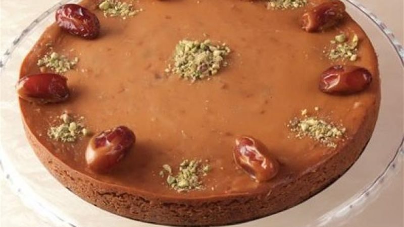 تشيز كيك التمر