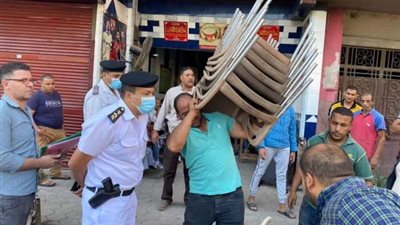 صور.. «الجيزة» ترفع 1500 حالة إشغال من هذه المناطق