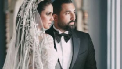 سنة أولى جواز.. درة تحتفل بعيد زواجها الأول بصور رومانسية