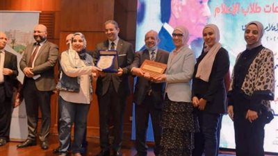 طلاب اعلام حلوان يحصدون المركز الأول فى الحملات الإعلانية بمهرجان الشروق