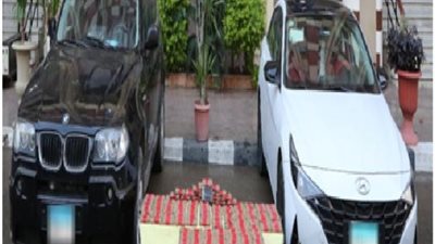 بالصورة والتفاصيل .. ضبط 250 طربة حشيش بحوزة تشكيل عصابى بالجيزة