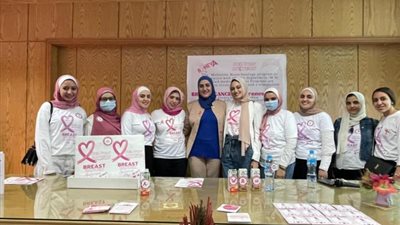 بالصور .. علوم حلوان تنظم ندوة «التوعية بسرطان الثدي»