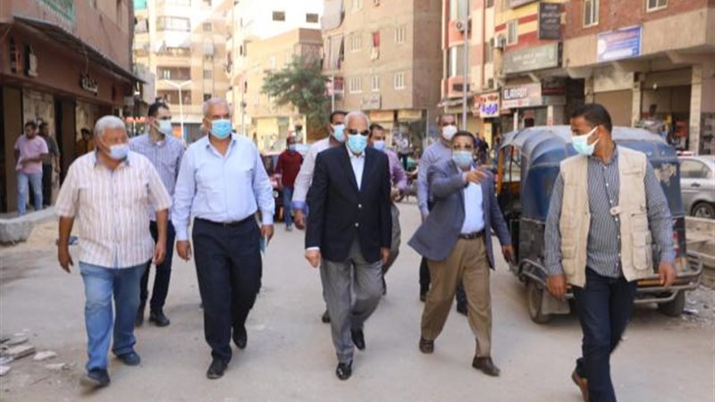 جولة محافظ الجيزة