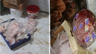 أعدام طن مواد غذائية متنوعة وعصائر غير صالحة بالدقهلية