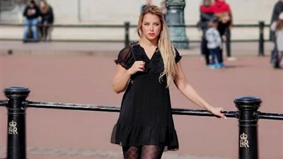 ريم مصطفى بفستان قصير فى أحدث ظهور عبر ”أنستجرام”