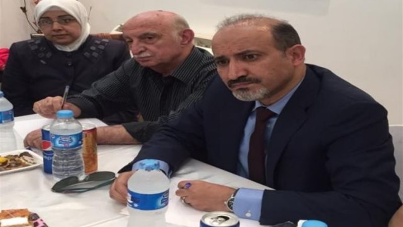 الجربا يلتقي الجالية