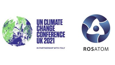 «روساتوم» تشارك في الدورة الـ26 لمؤتمر الأمم المتحدة حول تغير المناخ في جلاسكو