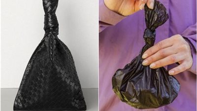 كيس قمامة بـ 2000 دولار.. أحدث صيحات الحقائب تثير الجدل
