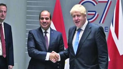 كواليس مباحثات السيسى مع رئيس وزراء بريطانيا بشأن مؤتمر تغير المناخ
