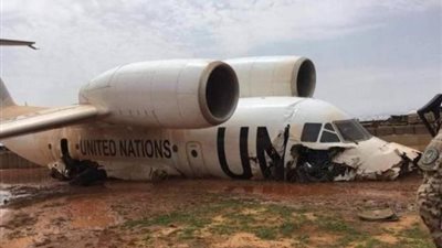 بالتفاصيل.. هبوط اضطرارى لطائرة أممية شمال مالى وإصابة جميع ركابها