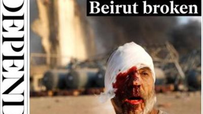 وداعا لبنان ..  الصحف العالمية تبكي ”بيروت ”..وتكشف لغز ”تفجير القرن ”