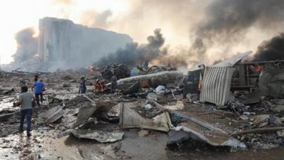 نائب صهيوني يشمت في نكبة تفجيرات بيروت