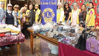 بالتعاون مع أندية ليونز ايليت .. افتتاح المعرض الخيرى السنوى بجامعة عين شمس