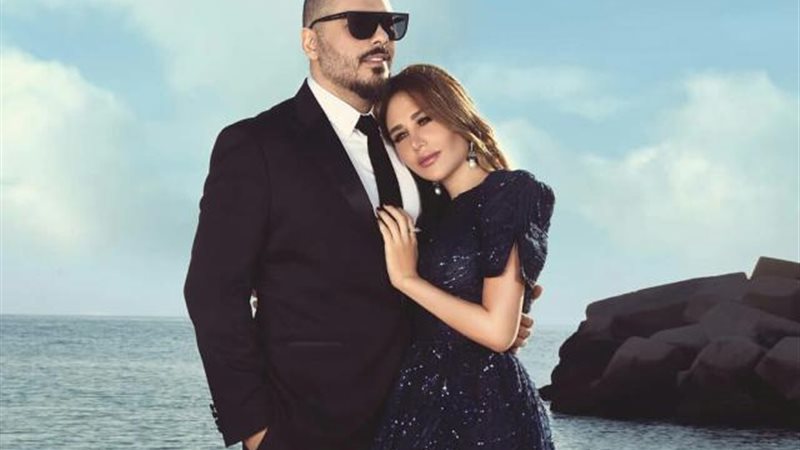 رامي عياش وزوجته