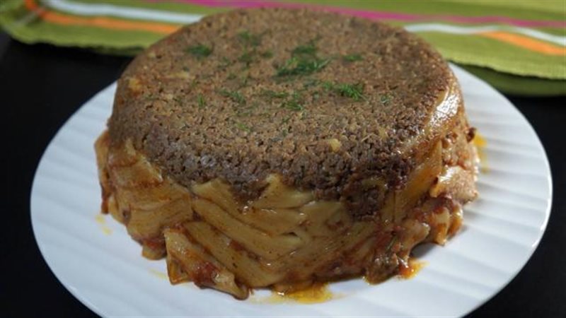 طاجن مكرونة فرن