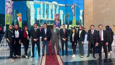 اتحاد طلاب جامعة حلوان يشارك بمؤتمر شباب الجامعات الأول بالجلالة