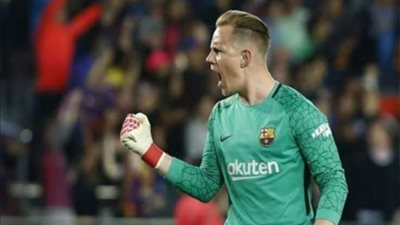 برشلونة يقترب من تجديد عقد تير شتيجن