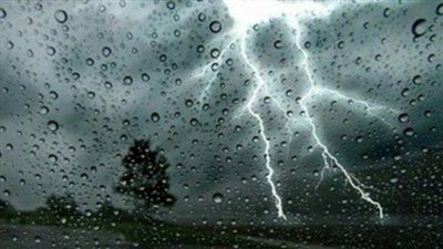 الأرصاد تحذر المواطنين من خطورة الأمطار الرعدية