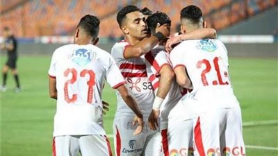 مصطفى محمد وحسام أشرف بهجوم الزمالك أمام المصري