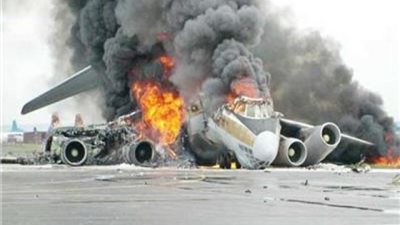 عاجل.. انفجار طائرة هندية على متنها 191 شخصًا