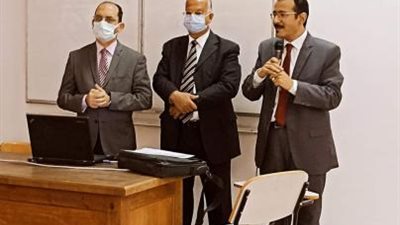 رئيس جامعة حلوان : حريصون على تقديم الدعم الكامل للنهوض بالعملية التعليمية بالكليات