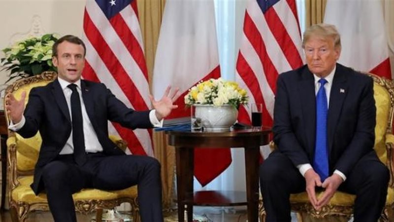 ترامب وماكرون